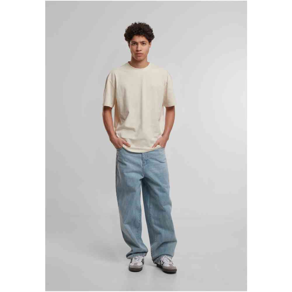 Urban Classics - Cotton Loose Heren Tshirt - Creme